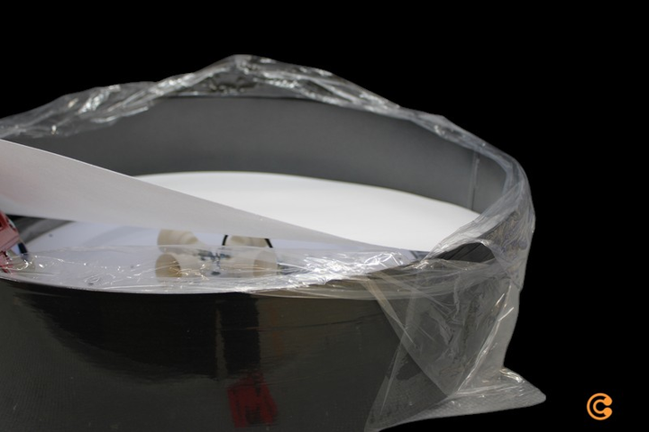 Euluna Deckenlampe Rondo Dunkelgrau ø 60 Cm Deckenlicht Siehe Text/Foto B-Ware