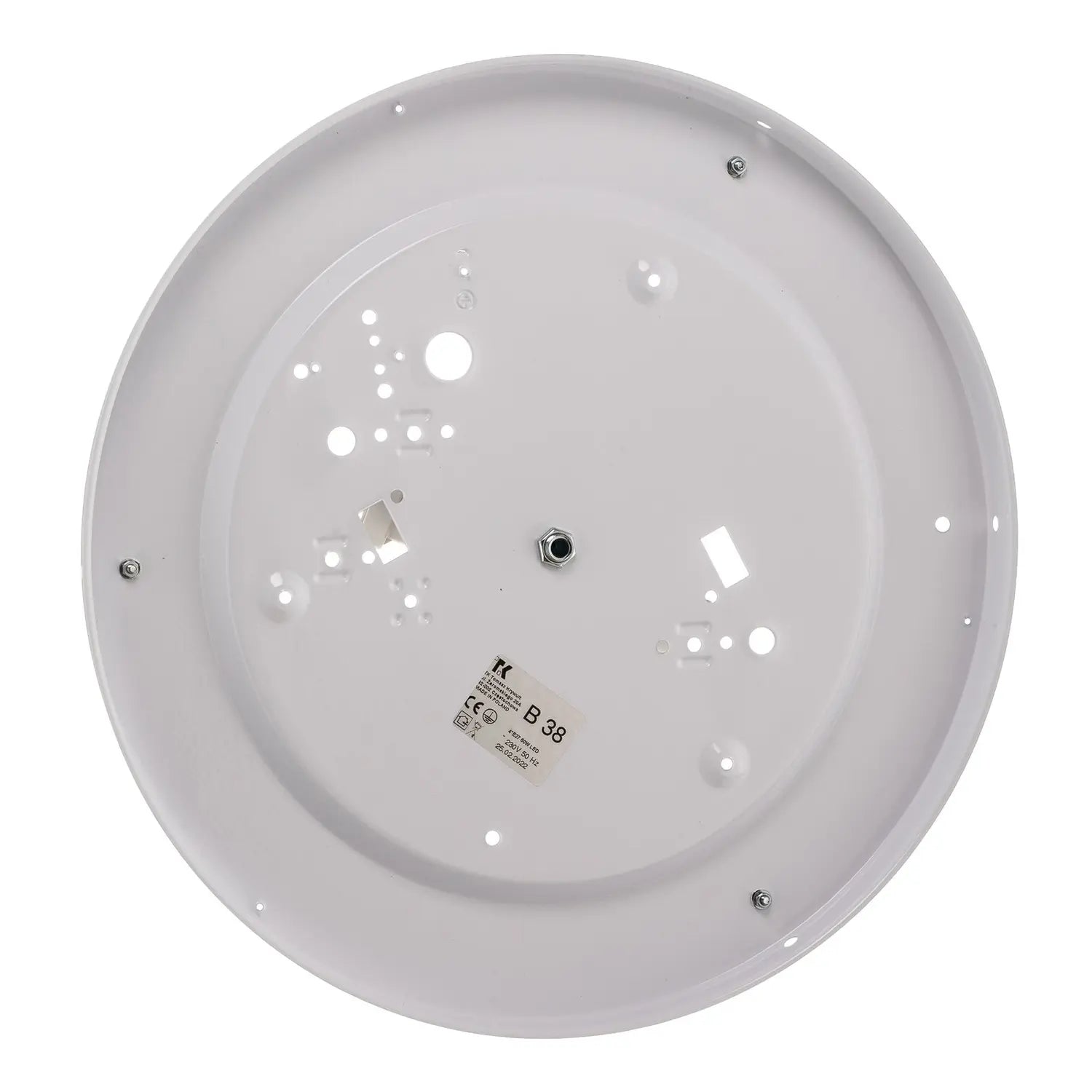 B-Ware Euluna Deckenlampe Rondo Deckenleuchte Deckenlicht Flurleuchte E27 Grau ø 45cm - 5901780510879