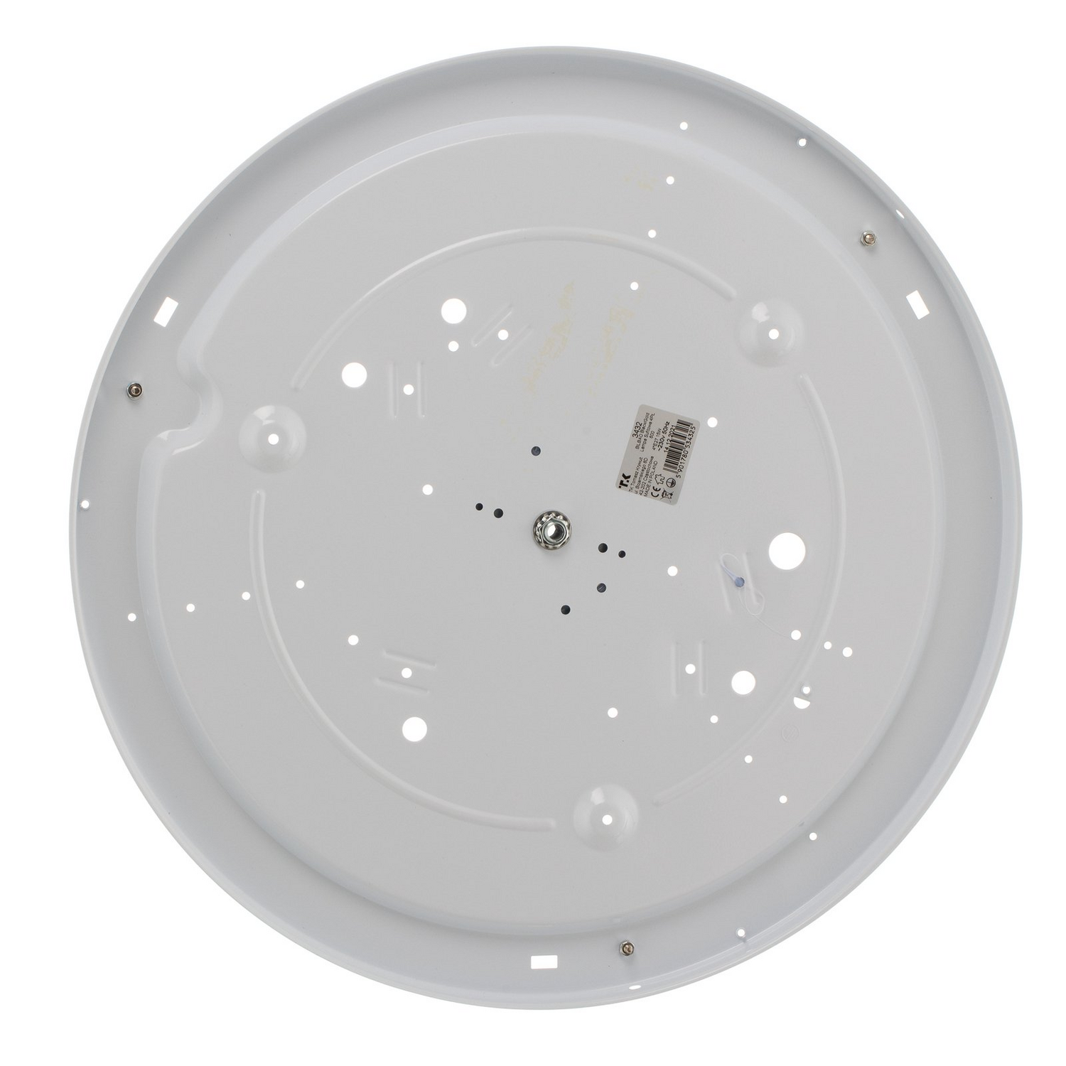 B-Ware Euluna Deckenlampe Rondo Hängelampe Küchenlampe Lampe Leuchte ø 60cm E27 Grau