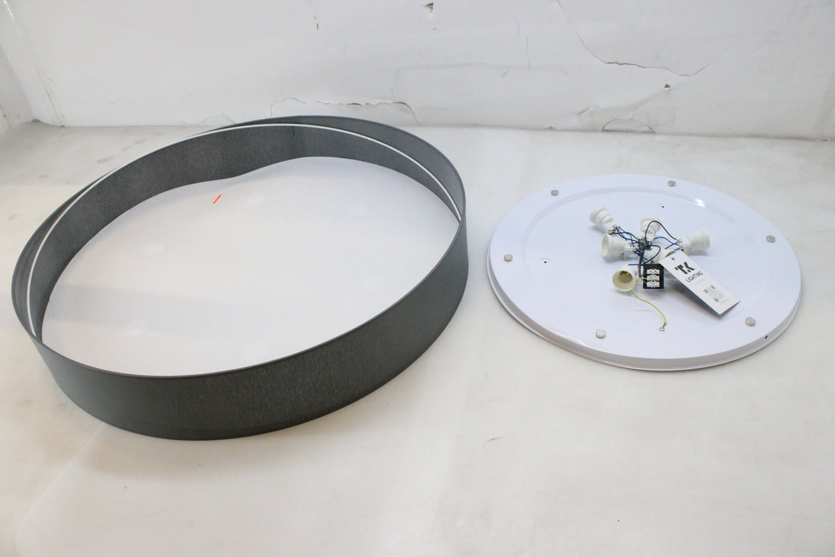 TK Lighting Deckenleuchte Rondo LED Deckenlampe grau Ø 80cm SIEHE TEXT/FOTO - 5901780527259
