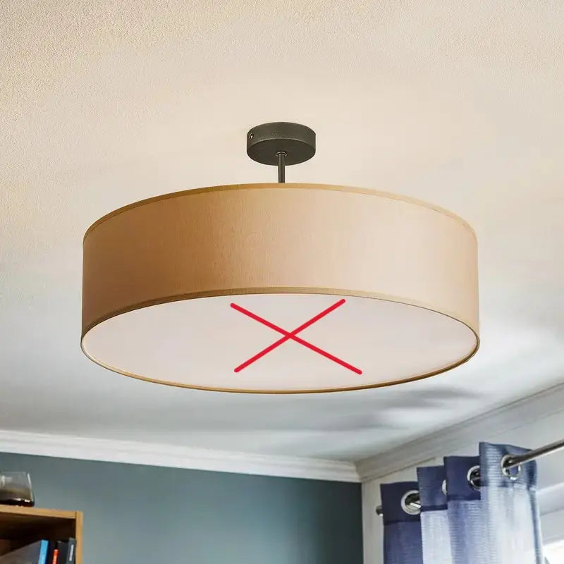 B-Ware Euluna Deckenlampe Rondo Deckenlampe Deckenlicht E27 Creme 60cm Siehe Text/Foto - 5901780539986