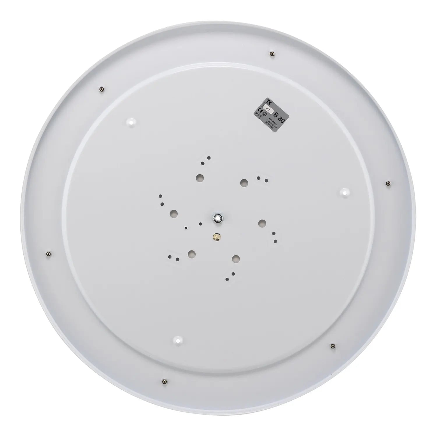 B-Ware Euluna Deckenlampe Deckenlicht Lampe Hängeleuchte Rondo Weiß ø80cm Siehe Text