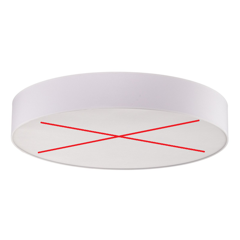 Euluna Deckenlampe Deckenlicht Hängeleuchte Rondo weiß Ø80cm SIEHE TEXT/FOTO212 - 5901780524432