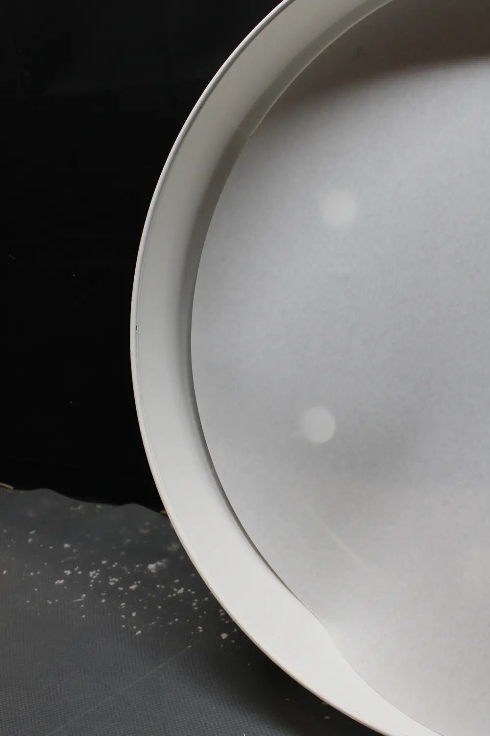 B-Ware Euluna Deckenlampe Deckenlicht Lampe Hängeleuchte Rondo Weiß ø80cm Siehe Text