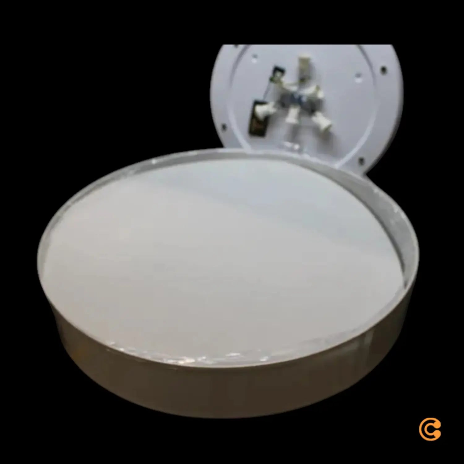 B-Ware Euluna Deckenlampe Deckenlicht Lampe Leuchte Rondo Weiß ø 80cm Siehe Text/F433