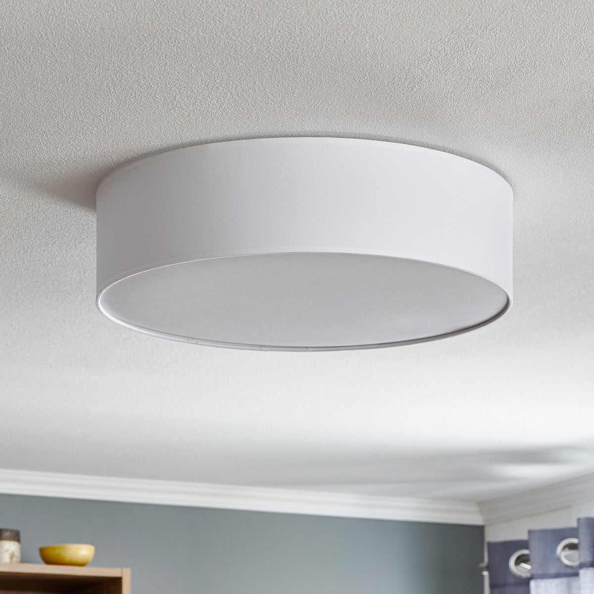 Euluna Deckenleuchte Deckenlampe Lampe Leuchte Rondo weiß Ø 50cm IP20 E27 15W - 5901780533311