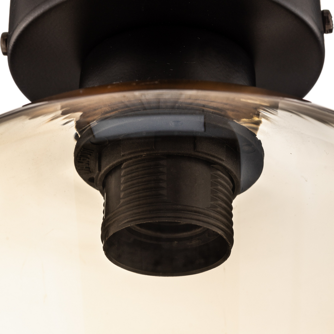 Euluna Deckenlampe Santiago Deckenlampe Deckenlicht E27 Einflammig Glas Amber B-Ware - 5902693766049