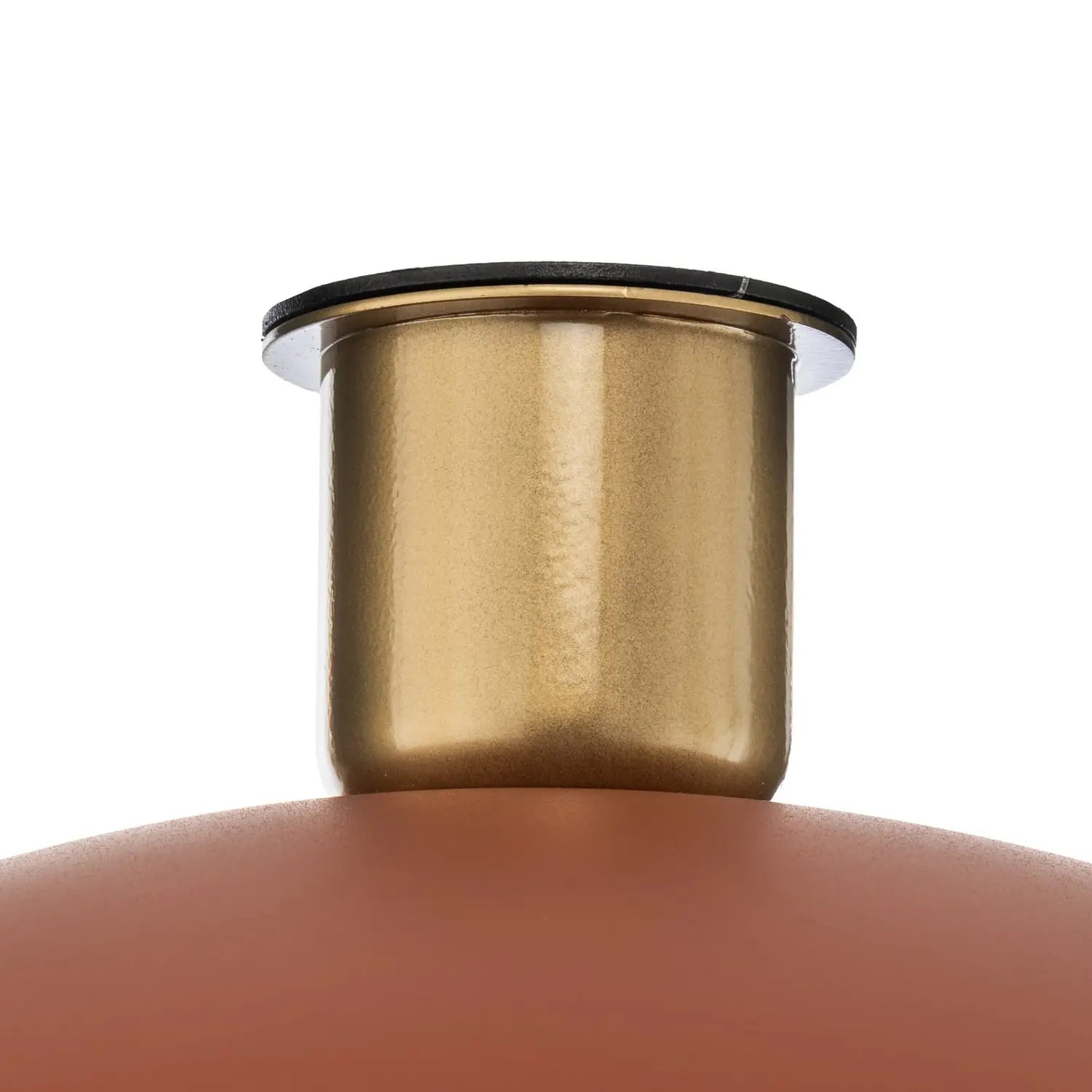 B-Ware Deckenleuchte Sfera Lampe Metall Rot Gold E27 Led ø 50 Cm Leuchte Deckenlampe - 5907555378491
