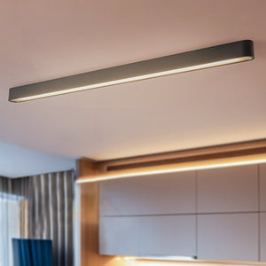 B-Ware Nowodvorski Lighting Deckenleuchte Lampe Soft graphit Aluminium G13 Kunststoff