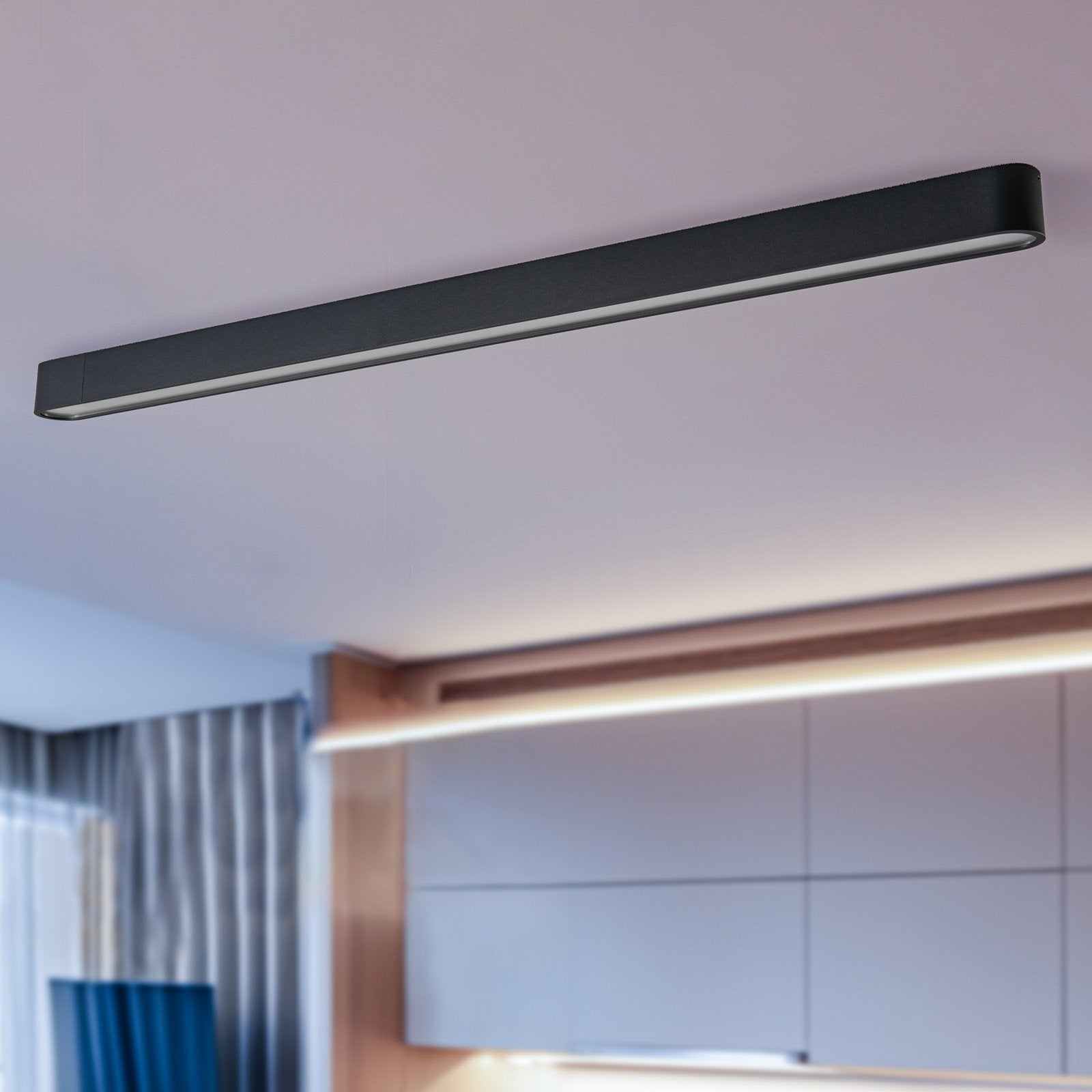 Nowodvorski Lighting Deckenleuchte Lampe Soft graphit Aluminium G13 Kunststoff - 5903139752497