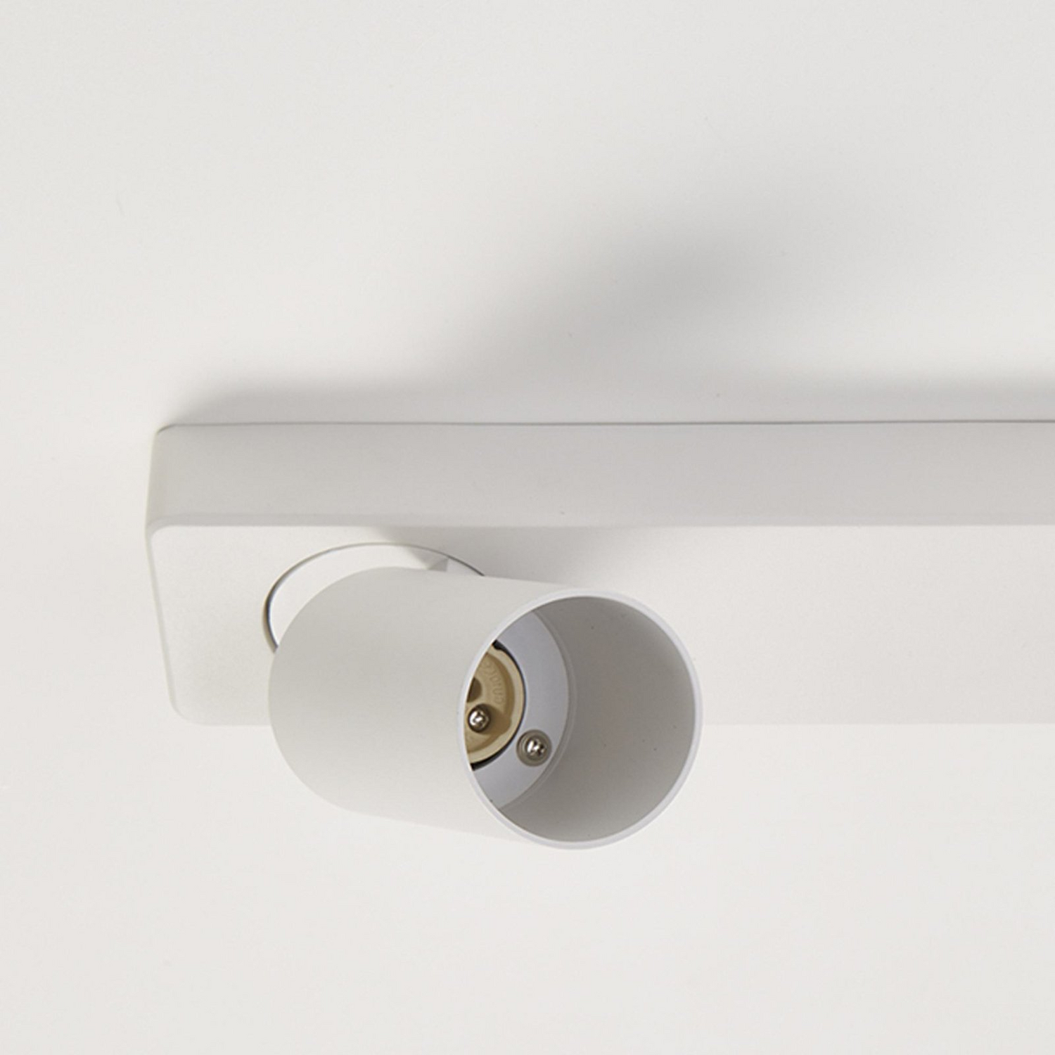 B-Ware Searchlight Deckenleuchte Spotlight Lampe Hauptlicht Weiß 2 Flg Aluminium Gu10 - 5053423239057