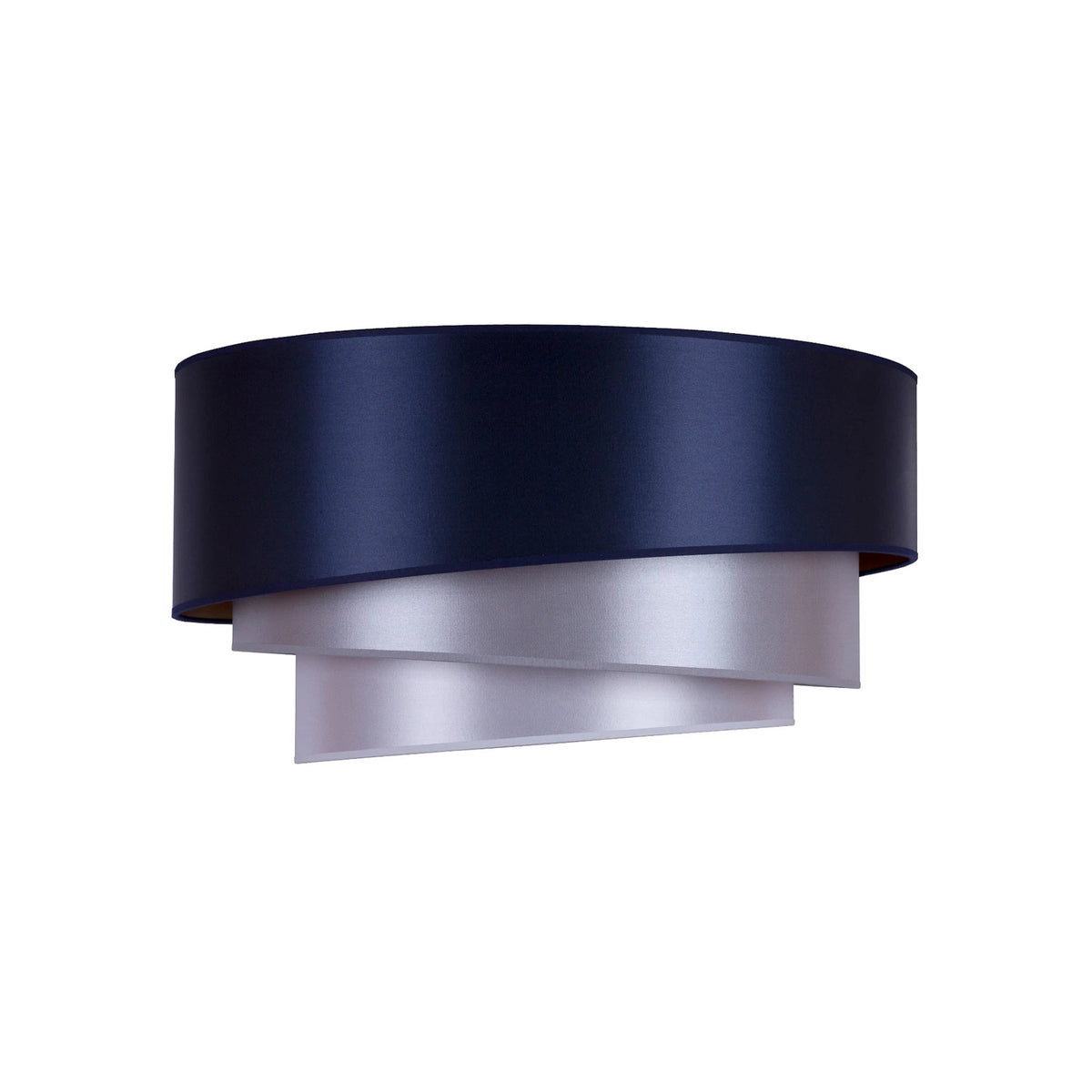 Euluna Deckenleuchte Lampe Trio Ø60cm LED Beleuchtung navy/silber/weiß/gold - 5905317601559