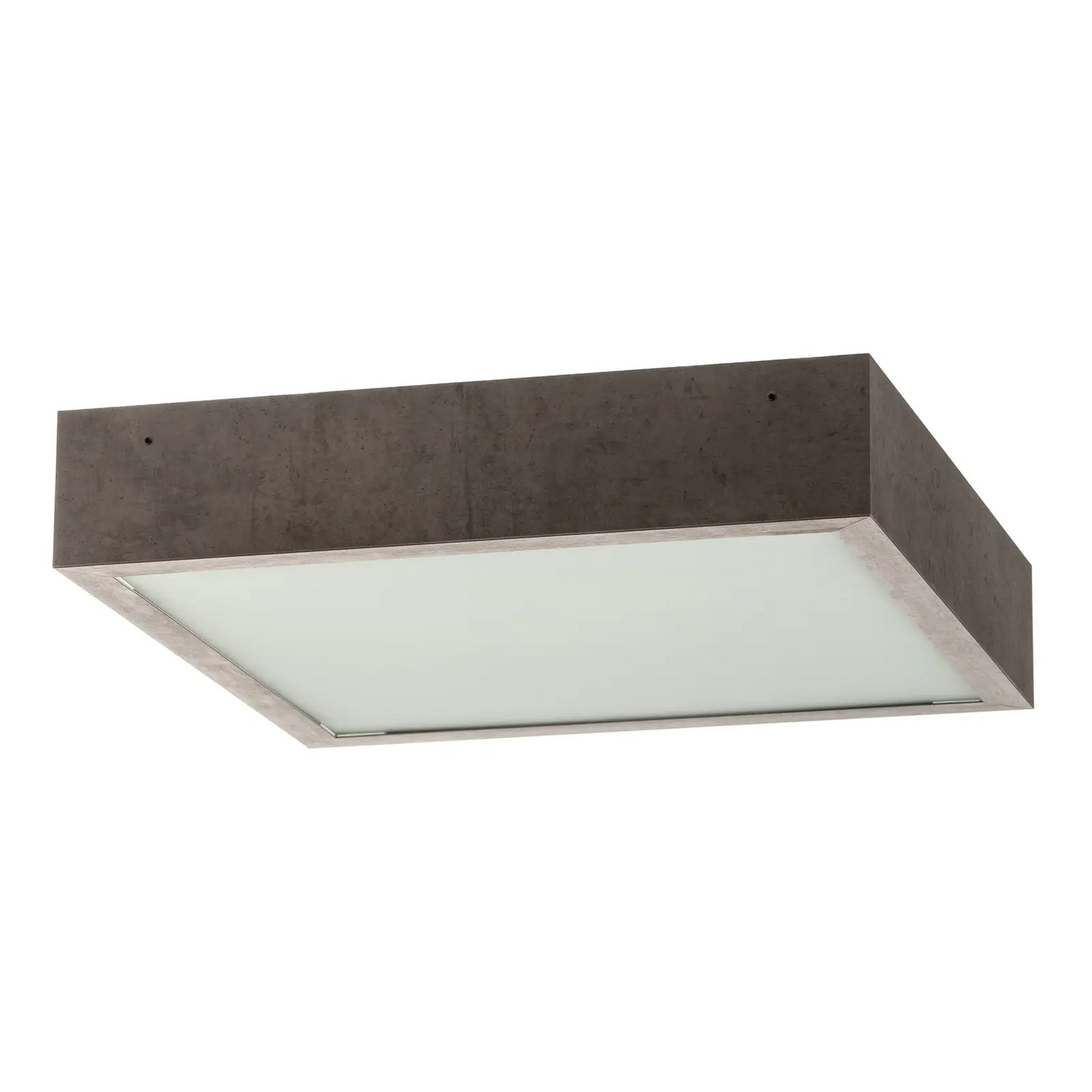 B-Ware Argon Deckenleuchte Tromsö 40x40 Cm Hängeleuchte Deckenlampe Lampe Betongrau - 5902553220292