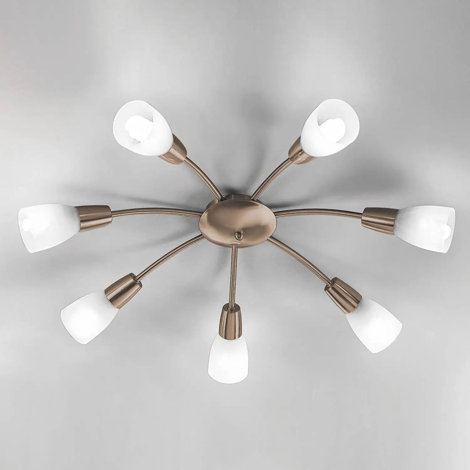 B-Ware Orion Deckenleuchte Tullo Deckenlampe Kronleuchter Leuchte Lampe 7 Flammig E14  - 9003090255368