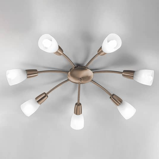 Orion Deckenleuchte Tullo Deckenlampe Kronleuchter Leuchte Lampe 7 Flammig E14  B-Ware - 9003090255368