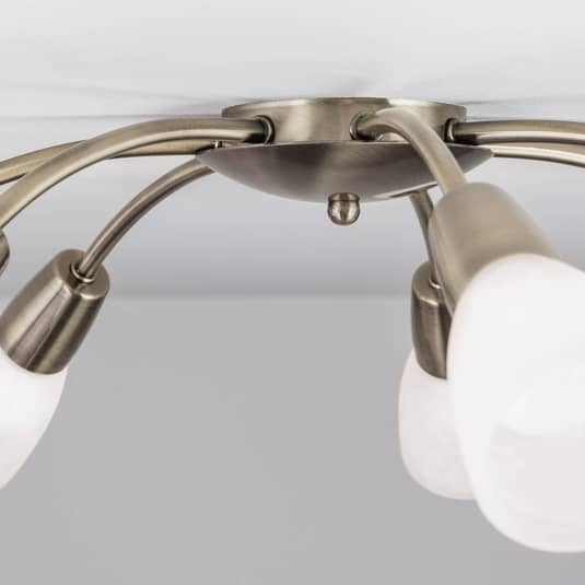 Orion Deckenleuchte Tullo Deckenlampe Kronleuchter Leuchte Lampe 7 Flammig E14  B-Ware - 9003090255368