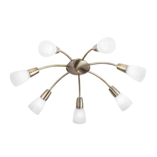 Orion Deckenleuchte Tullo Deckenlampe Kronleuchter Leuchte Lampe 7 Flammig E14  B-Ware - 9003090255368