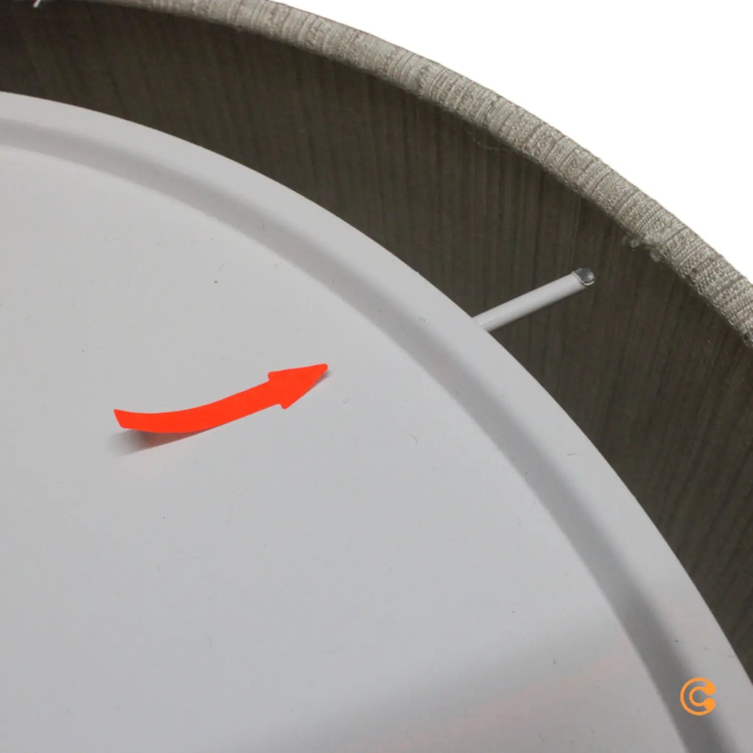 B-Ware Nowodvorski Lighting Deckenleuchte Lampe Turda Weiß ø 50 Cm E27 Siehe Text/Foto - 5903139895293