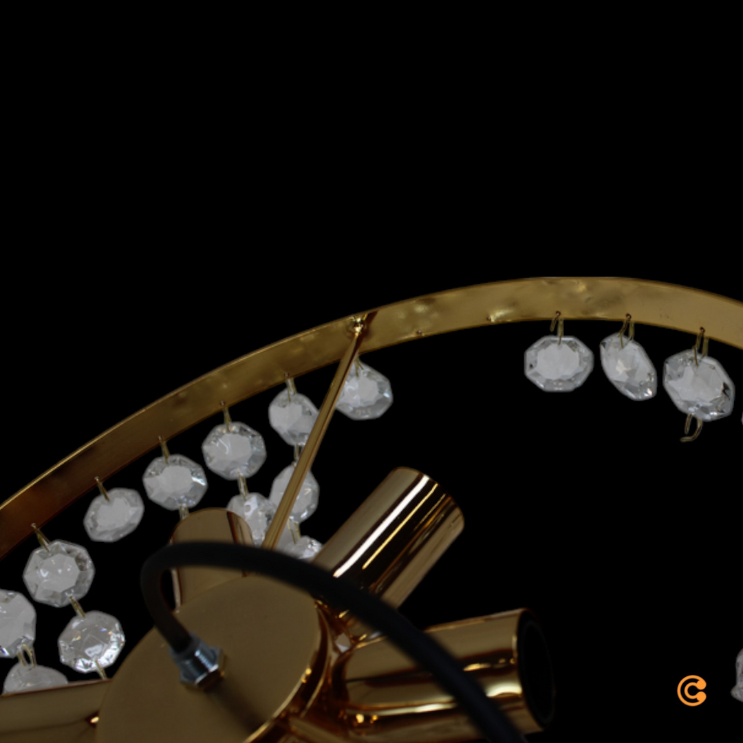 Kolarz Retrofit Deckenlampe Valerie 6 Flammig Kristallbehang Siehe Text/Fotos C-Ware - 9008447216894