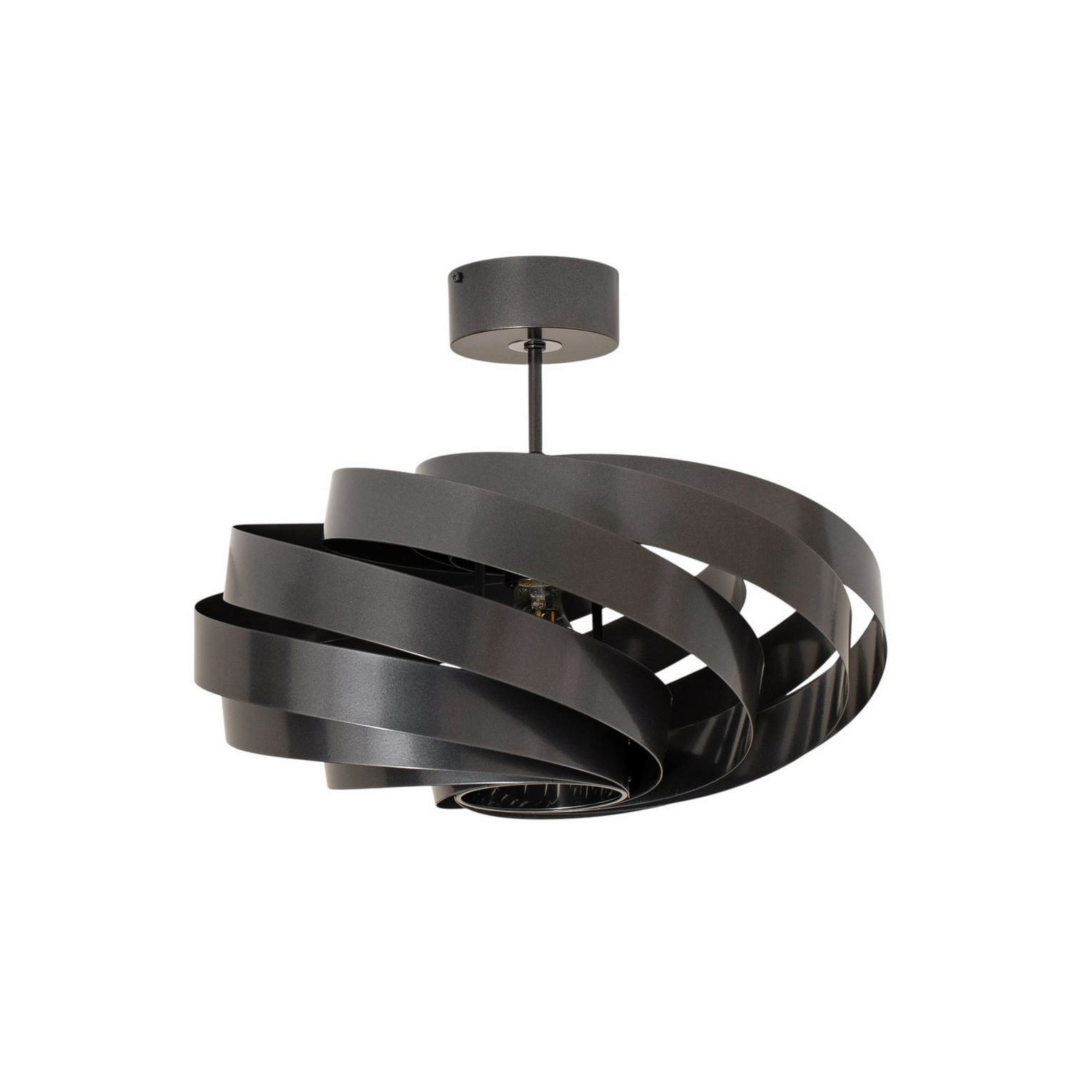 B-Ware Vento Deckenleuchte Lampe Anthrazit ø 50 Cm Wohnzimmerleuchte Beleuchtung - 4251911787399