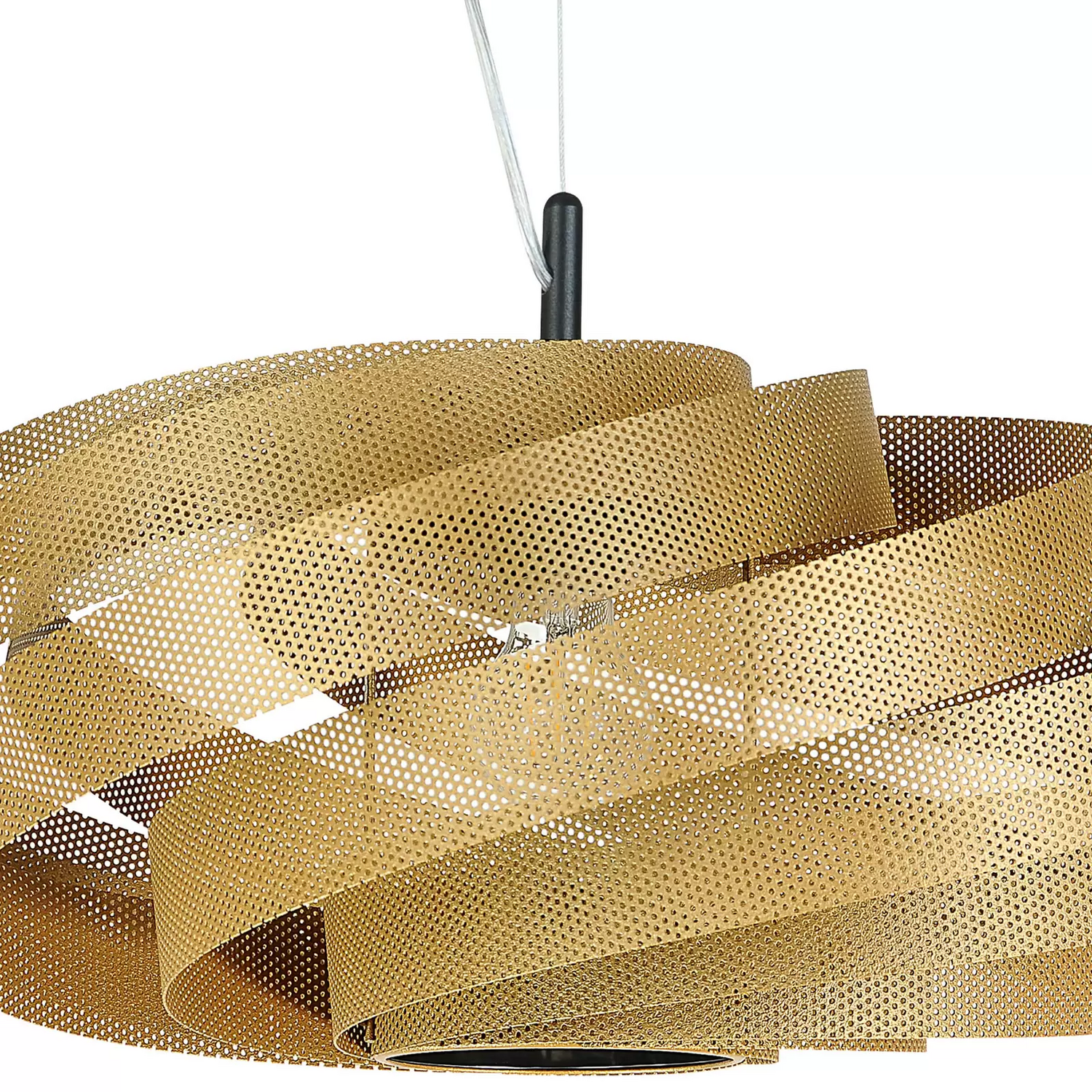 B-Ware Euluna Deckenleuchte Vento Deckenlampe Leuchte Goldfarben ø 50 Cm Siehe Text - 4251911787405