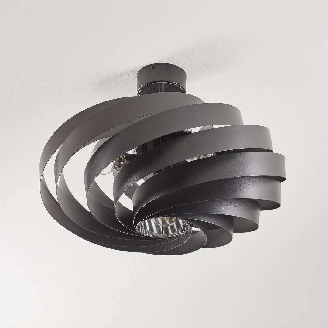 Euluna Vento Deckenleuchte Deckenlampe Hängelampe Lampe Schwarz ø60cm Siehe Text B-Ware - 5905563000427