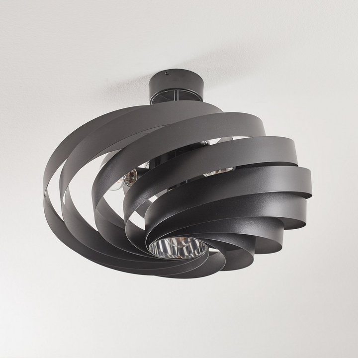 Euluna Vento Deckenleuchte Deckenlampe Hängelampe Lampe Schwarz ø60cm Siehe Text B-Ware - 5905563000427
