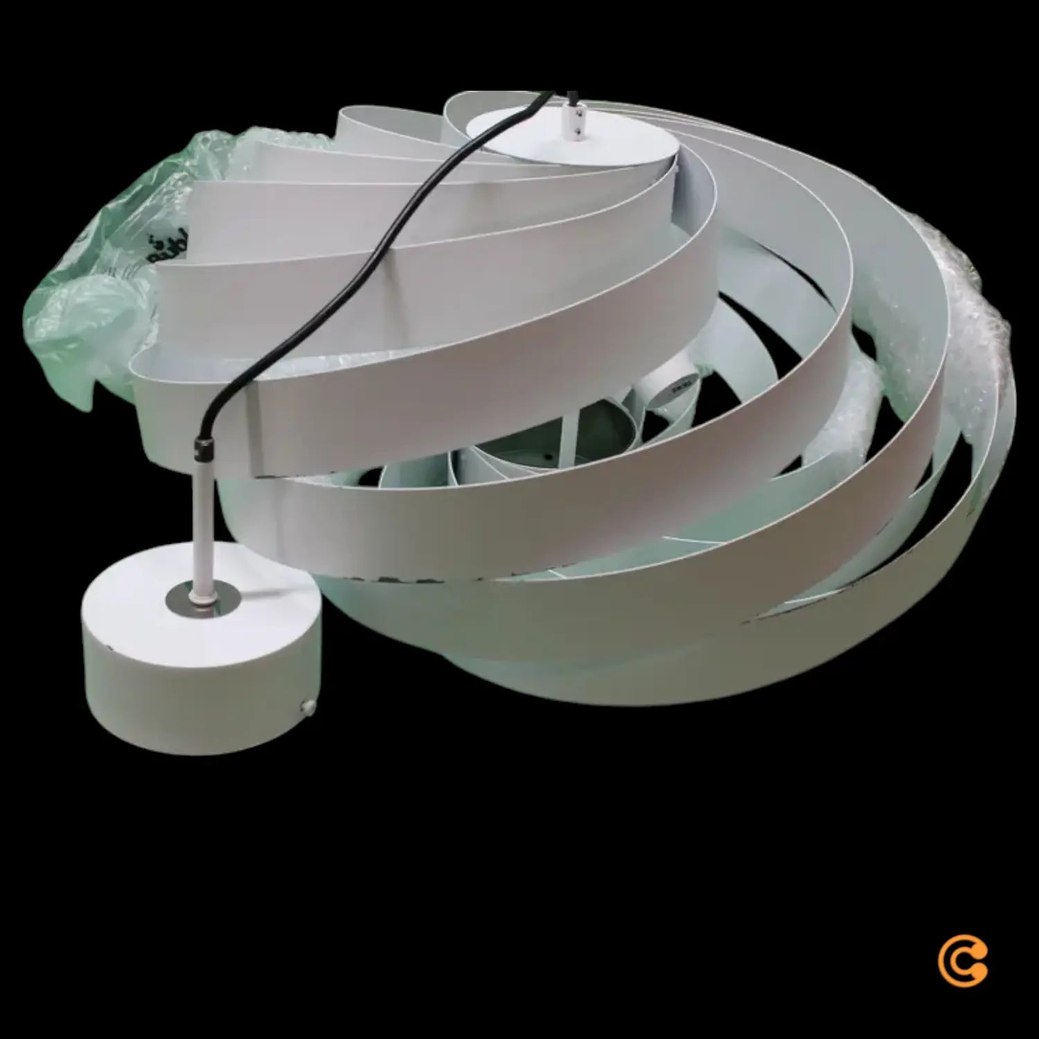 B-Ware Euluna Deckenleuchte Lampe Vento Weiß Metall E27 Beleuchtung Siehe Text/Foto - 5905563000410