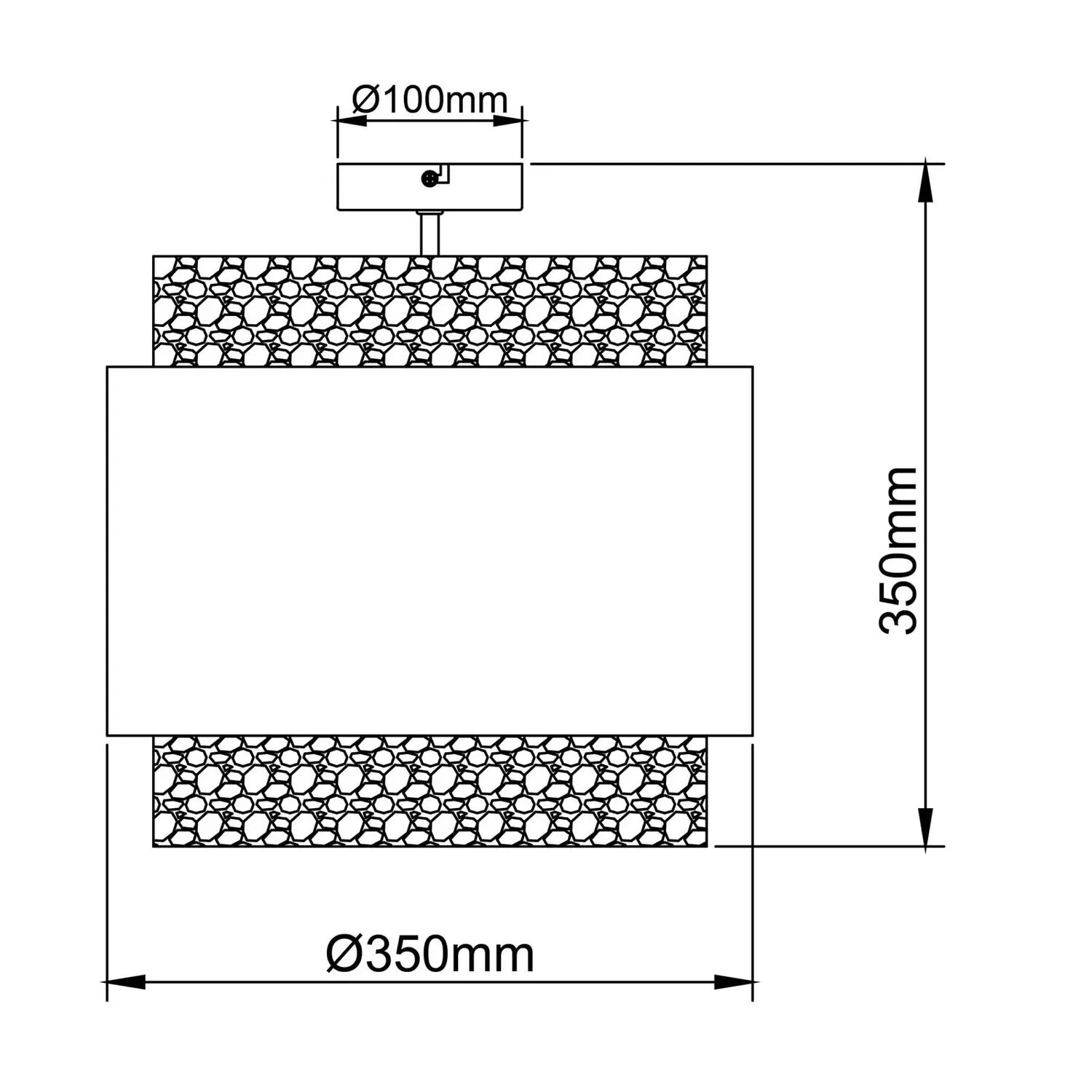 B-Ware Waterlilly Deckenleuchte Lampe Deckenlampe Weiß Innenbeleuchtung Wohnraum - 4004353411946