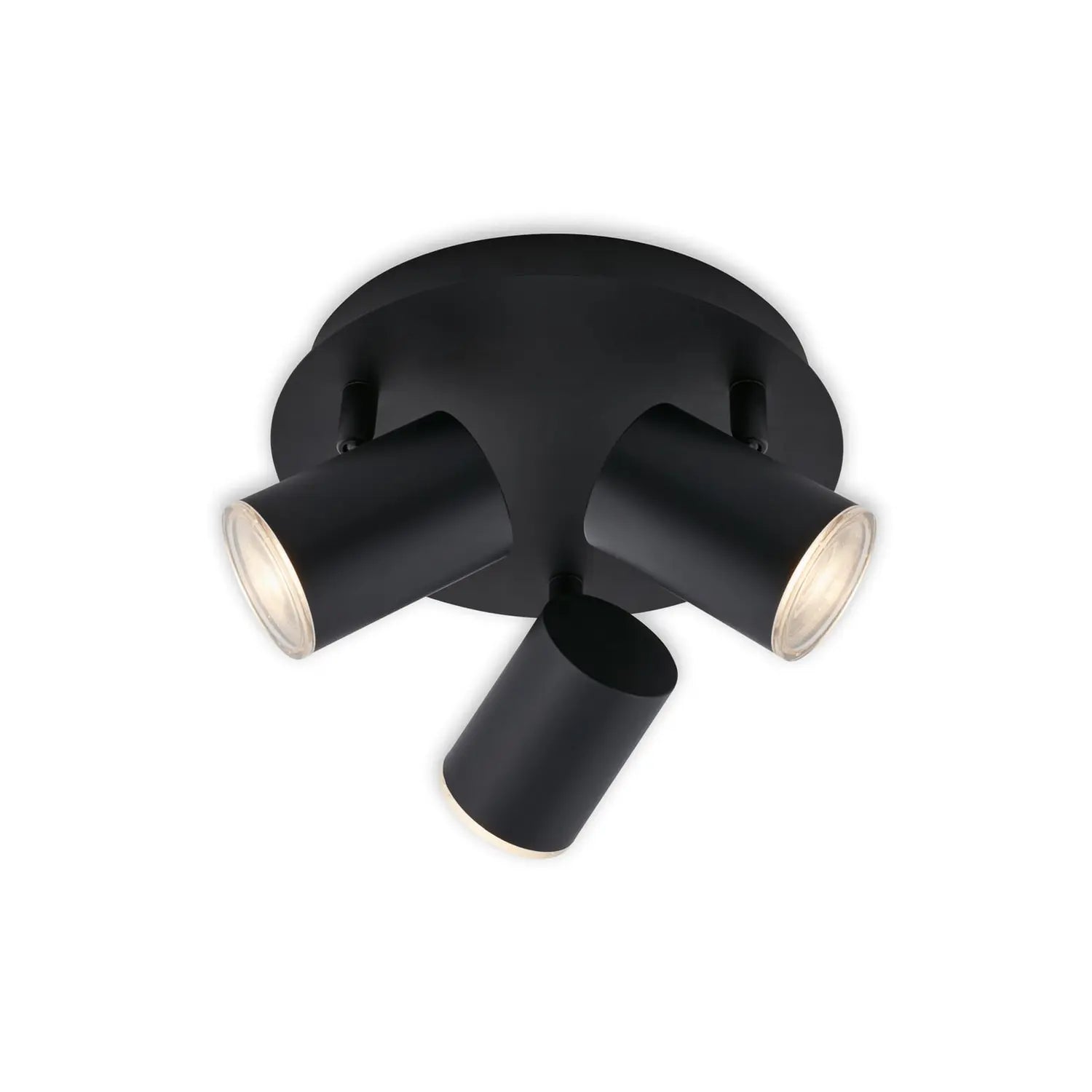B-Ware Deckenspot Deckenleuchte Lampe Briloner Banyo Splash Schwarz Dreiflammig Ip44 - 4002707409168