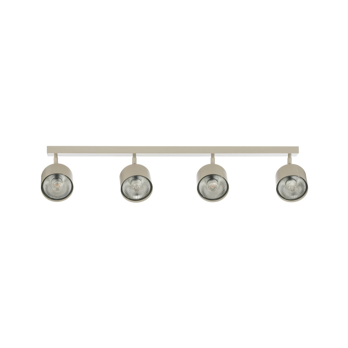Chloe Deckenspot Deckenleuchte Spot L90cm creme vierflammig verstellbar - 5902553241280