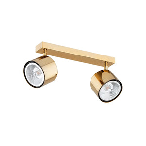 B-Ware Chloe Deckenspot Deckenstrahler Spot Lampe Stahl Messing Glas Siehe Text