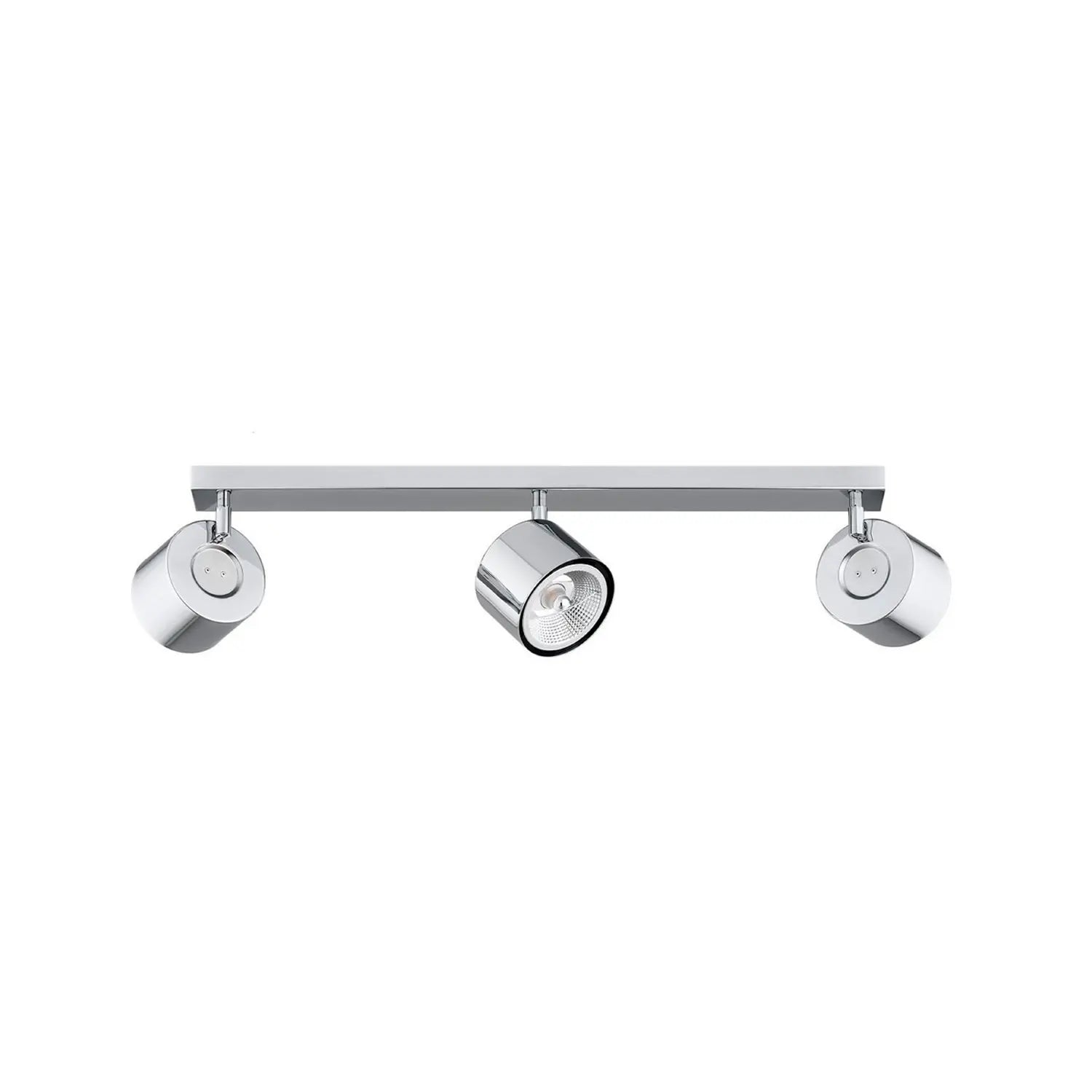 B-Ware Chloe Deckenspot Leuchte Spot Chrom Glänzend Stahl Verchromt Glas Dreiflamm279 - 5902553238884