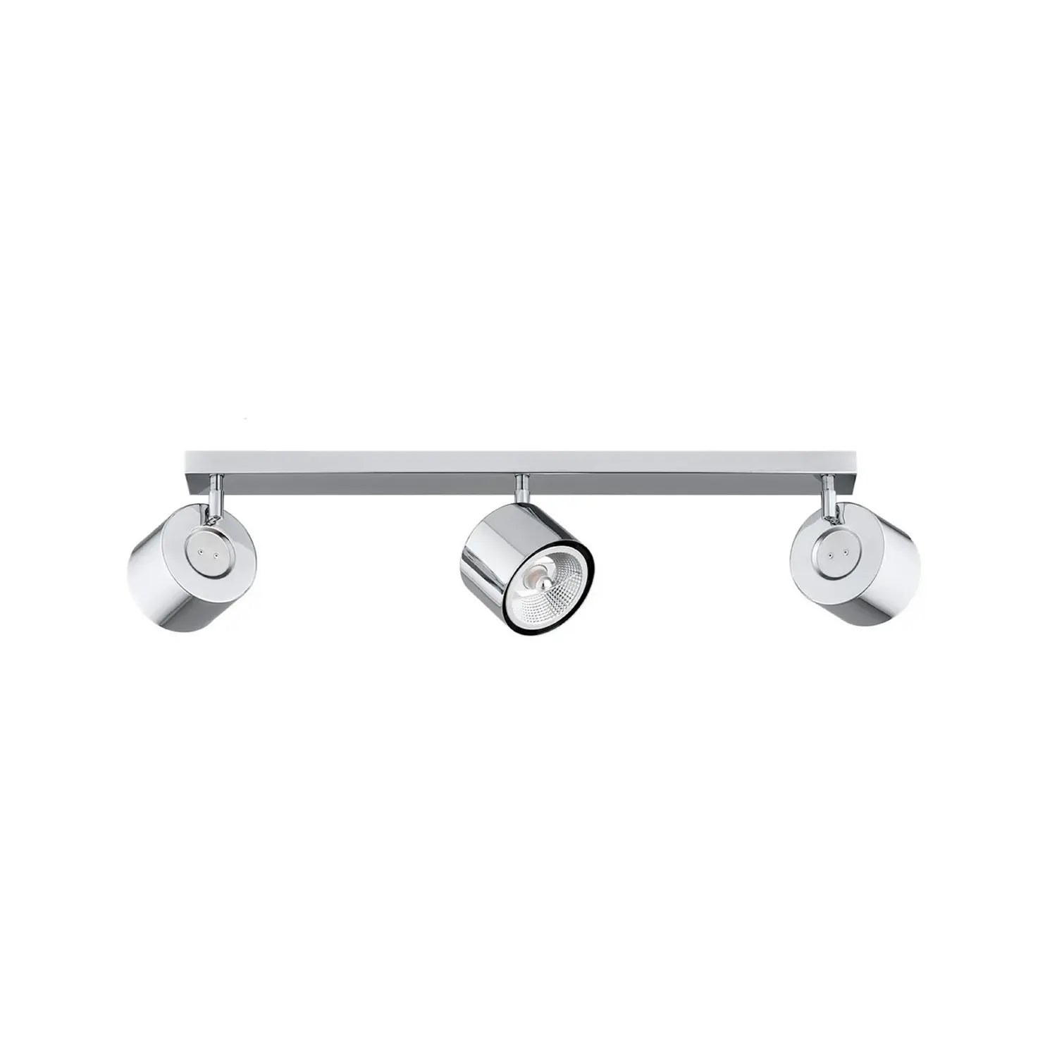 B-Ware Chloe Deckenspot Leuchte Spot Chrom Glänzend Stahl Verchromt Glas Dreiflammig  - 5902553238884