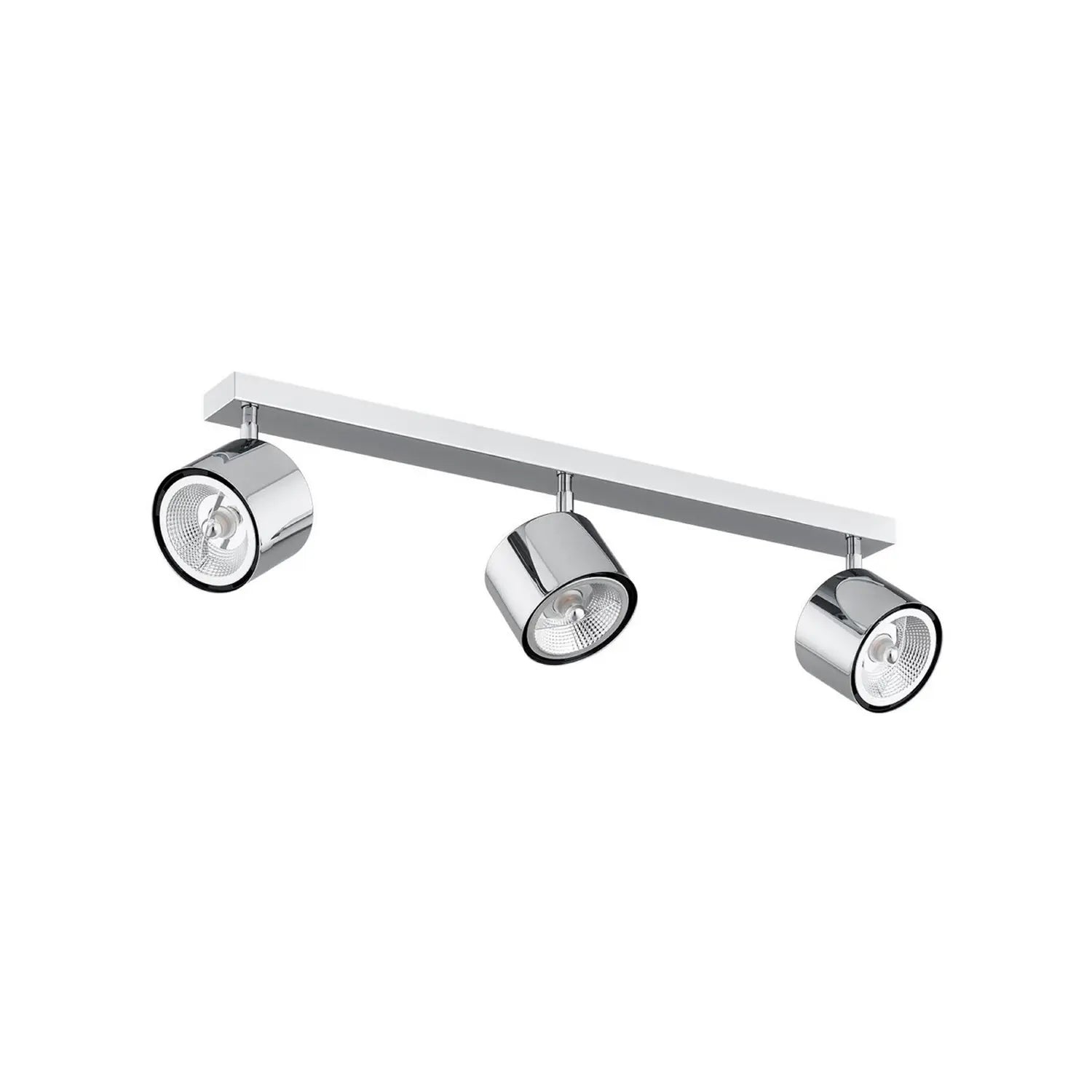 B-Ware Chloe Deckenspot Leuchte Spot Chrom Glänzend Stahl Verchromt Glas Dreiflamm279 - 5902553238884