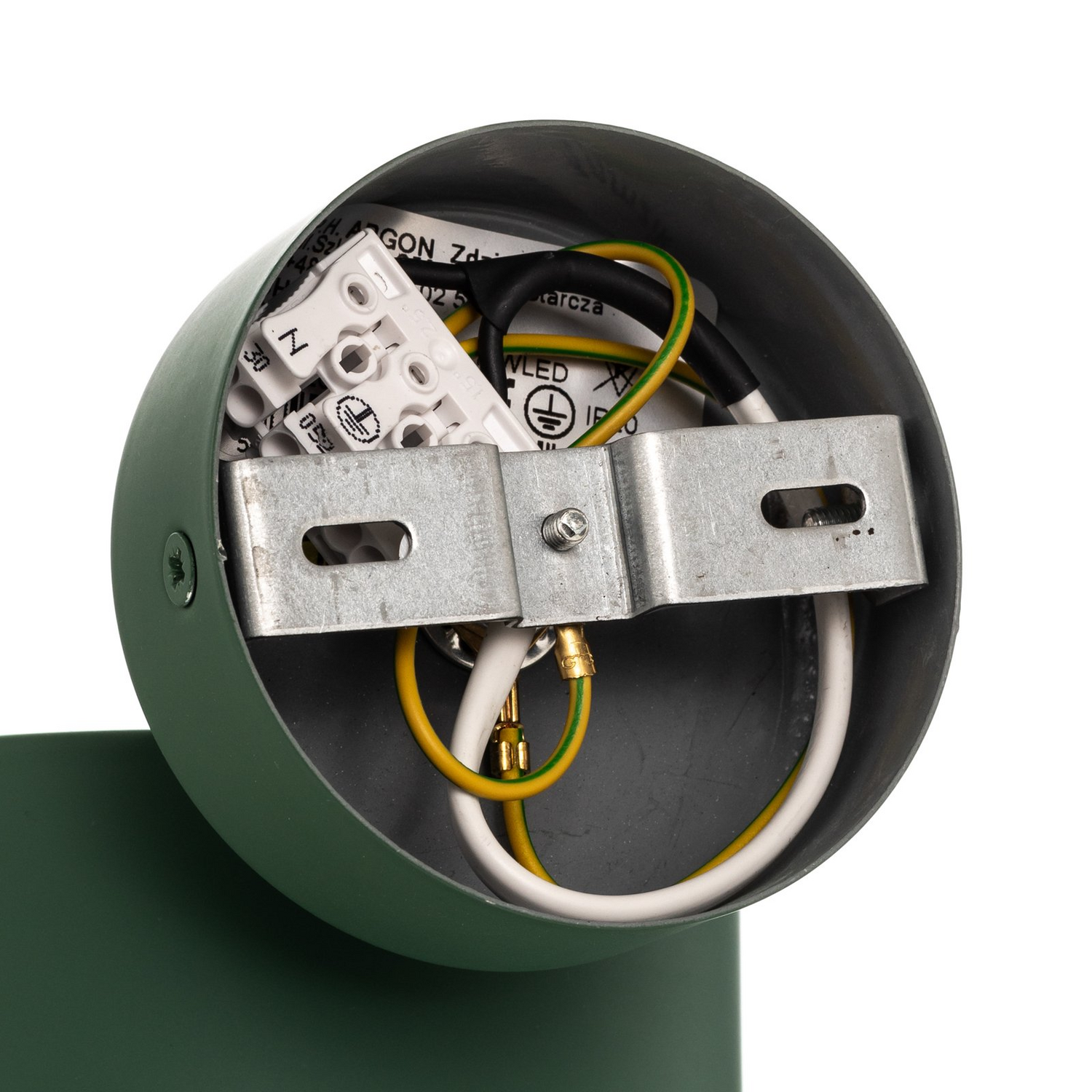 B-Ware Argon Decken Spotleuchte Chloe Verstellbar Lichtquelle Grün Deckenlampe Stahl - 5902553234961