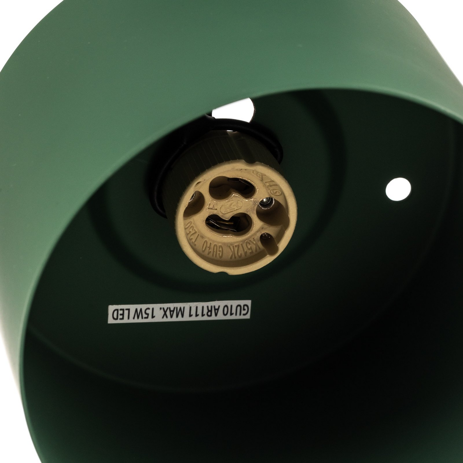 B-Ware Argon Decken Spotleuchte Chloe Verstellbar Lichtquelle Grün Deckenlampe Stahl - 5902553234961