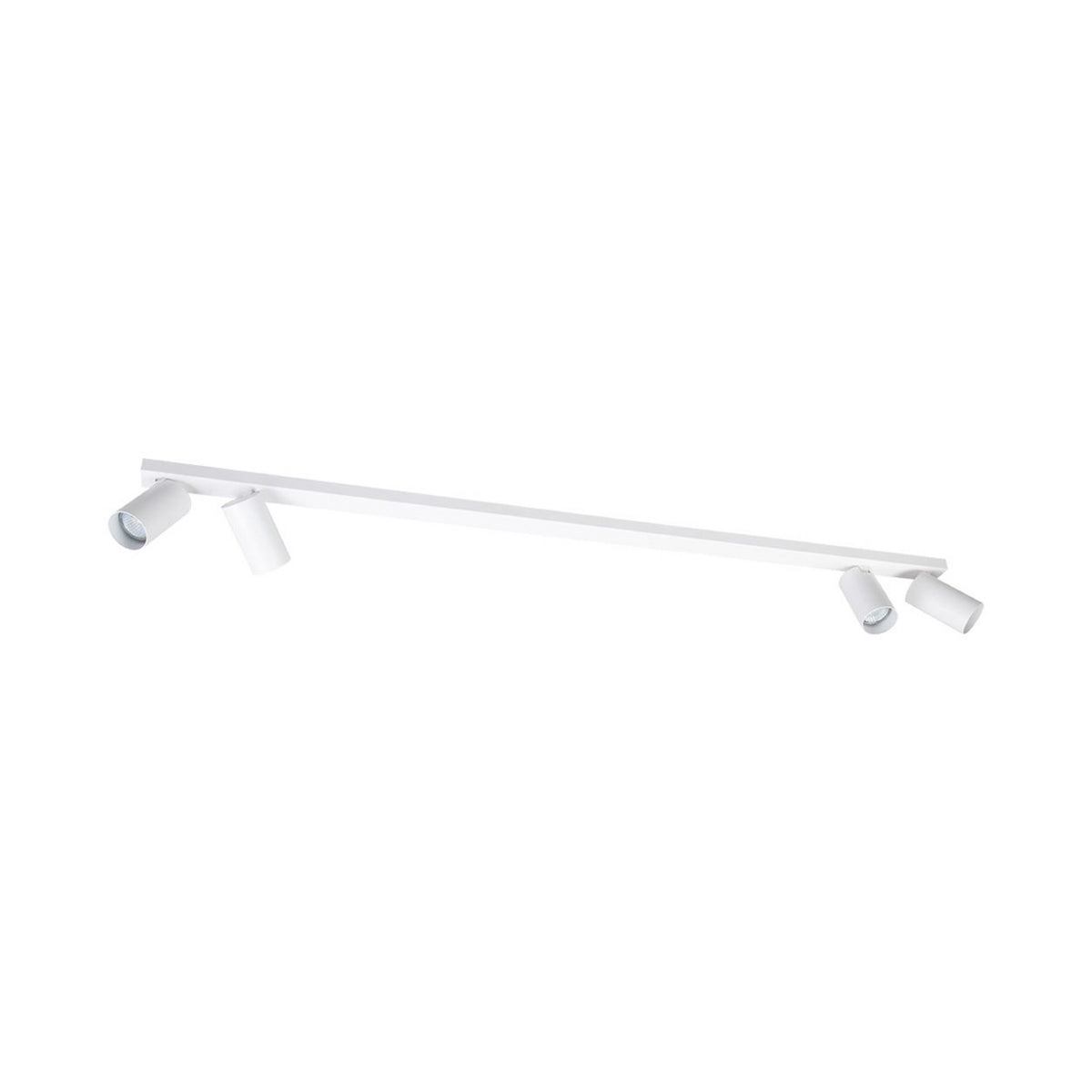 Milagro Hero Deckenspot Deckenstrahler Spotlampe weiß 4-flg 120 cm Metall GU10 - 5902693714828