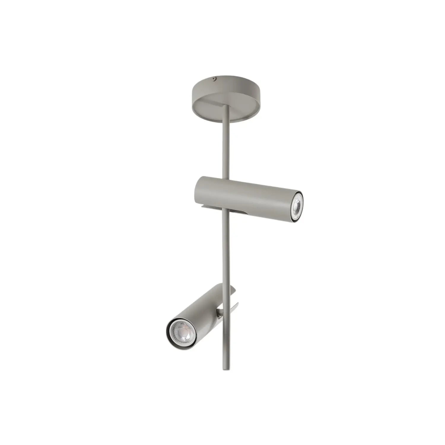 B-Ware Deckenspot Leda Deckenleuchte Spot Taupe Stahl 2 Flammig 55 Cm Gu10 Led Lampe - 5902846810568