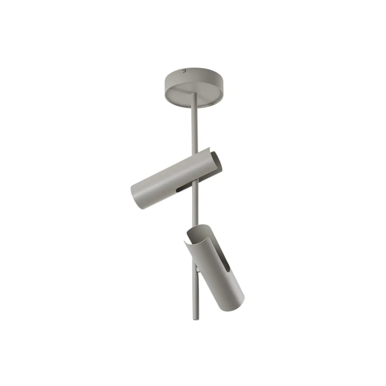 B-Ware Deckenspot Leda Deckenleuchte Spot Taupe Stahl 2 Flammig 55 Cm Gu10 Led Lampe - 5902846810568