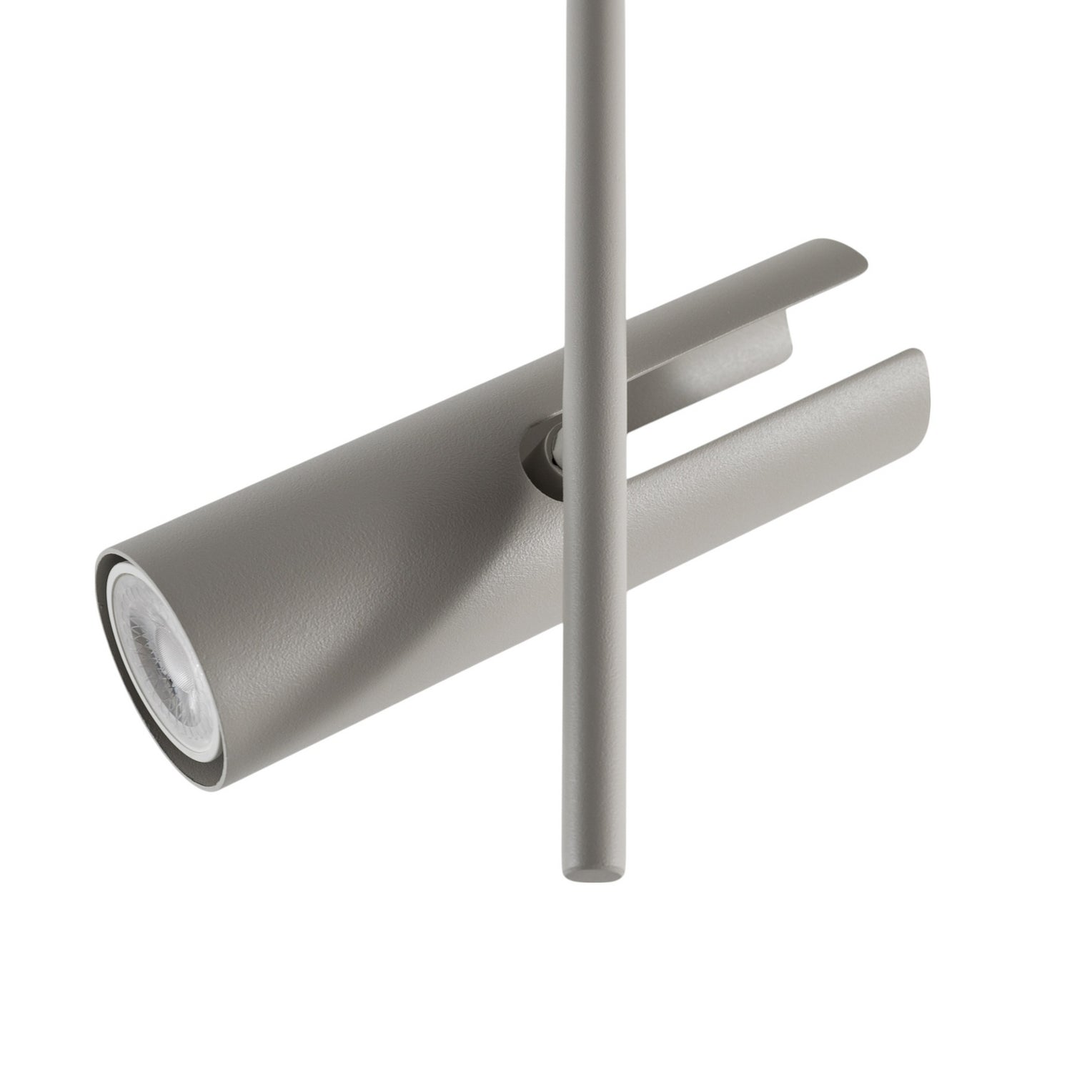 B-Ware Sigma Deckenspot Leda 3 Strahler Lampe Taupe Stahl Gu10 3 Flammig Höhe 76 Cm 104 - 5902846810605