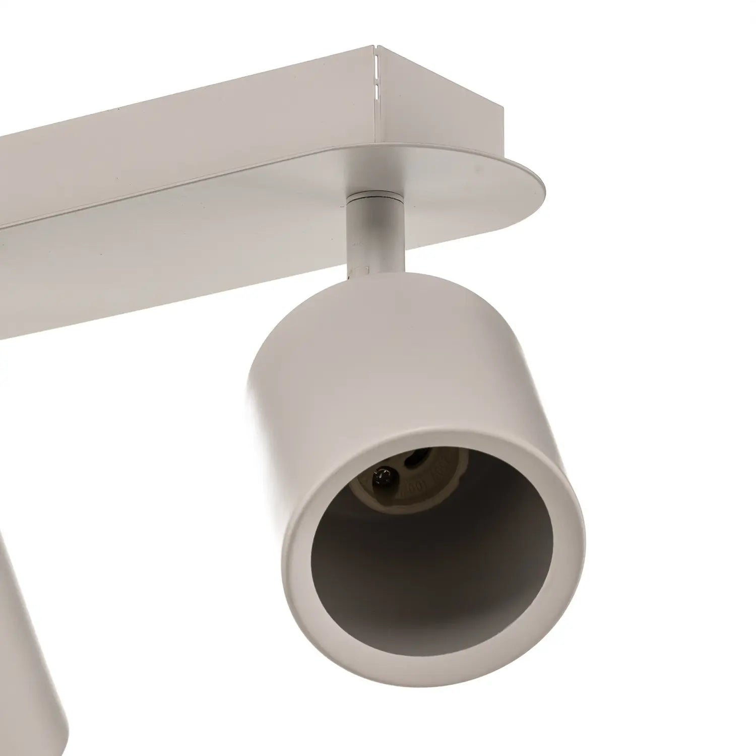 B-Ware Modo Deckenspot Strahler Deckenlampe Leuchte Edelstahl Kunststoff Weiß 4 Flg - 5907565914276