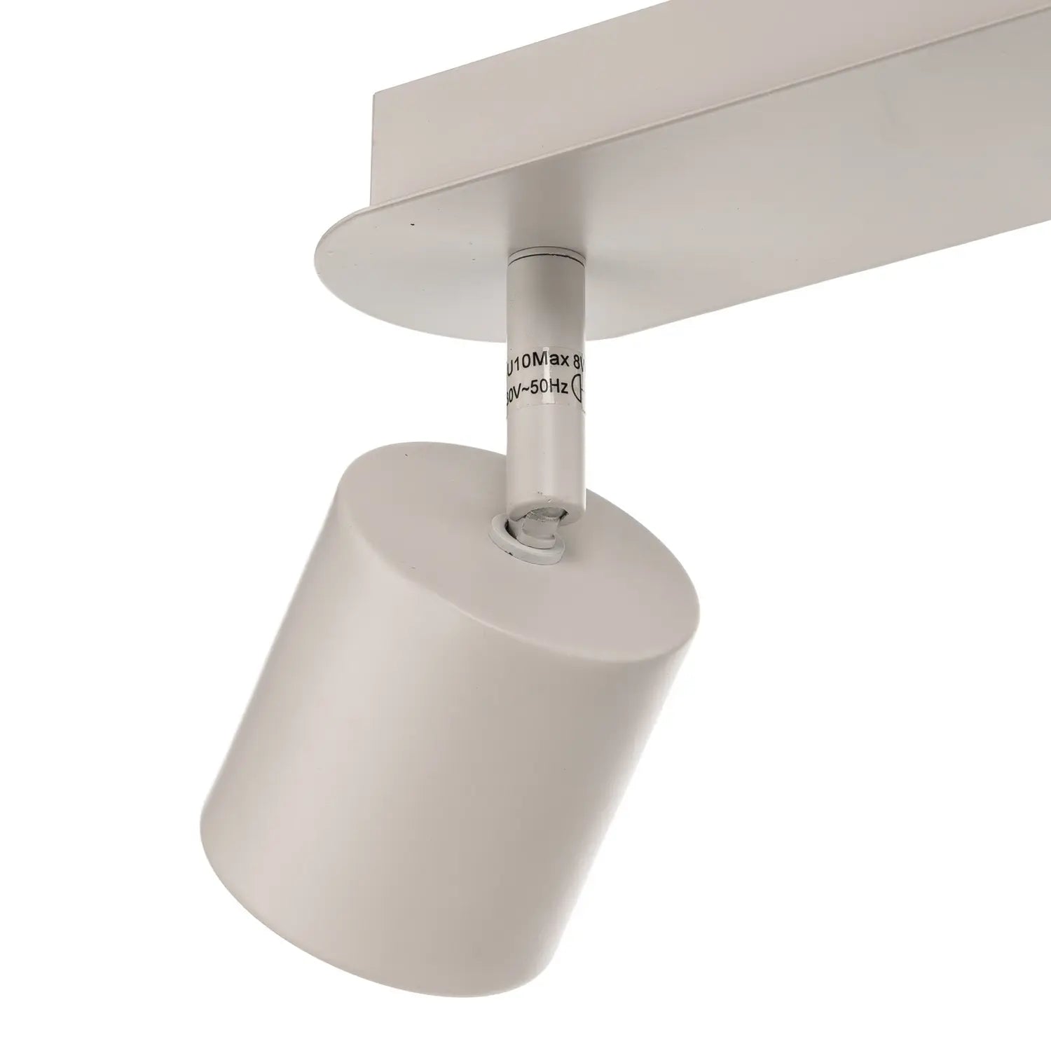 B-Ware Modo Deckenspot Strahler Deckenlampe Leuchte Edelstahl Kunststoff Weiß 4 Flg - 5907565914276