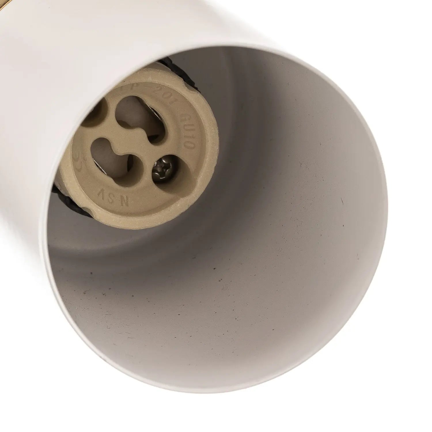 B-Ware Reno Deckenspot Deckenstrahler Spot Lampe Leuchte Weiß Gold Einflammig - 5907565951547