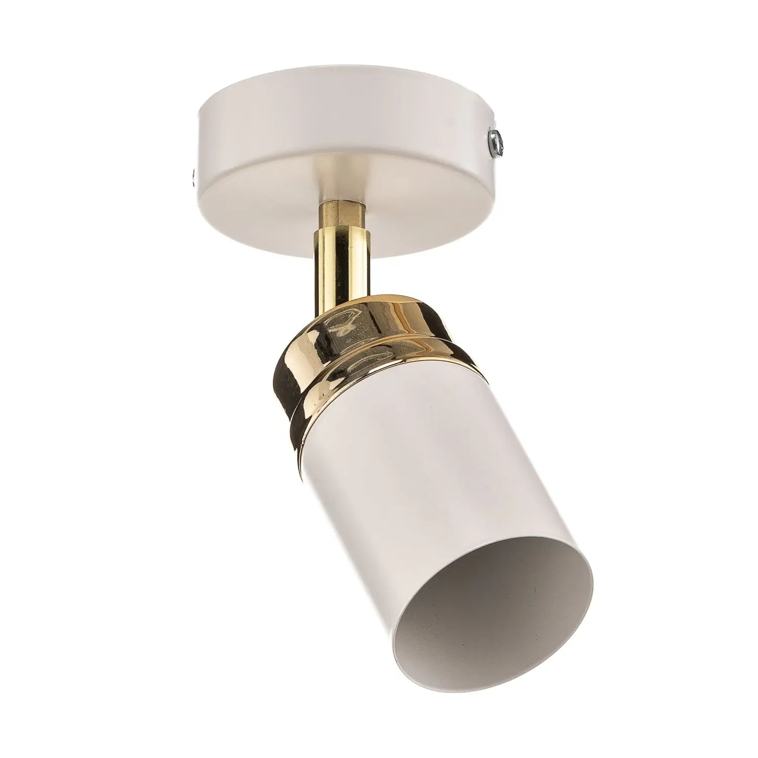 B-Ware Reno Deckenspot Deckenstrahler Spot Lampe Leuchte Weiß Gold Einflammig - 5907565951547