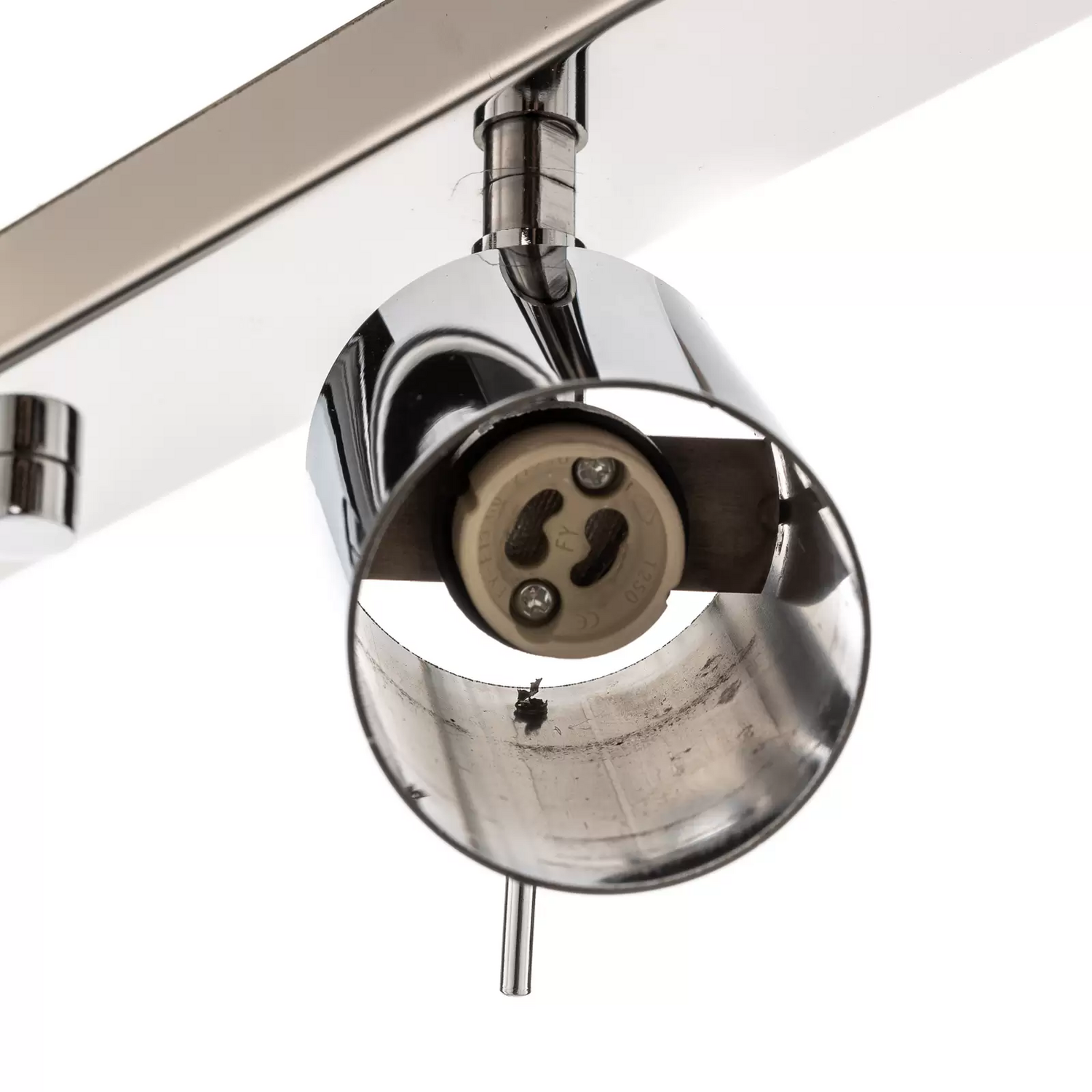 B-Ware Deckenspot Round Chrom 6 Flg Linear Deckenleuchte Deckenlampe Lampe Siehe Text - 5903282707313