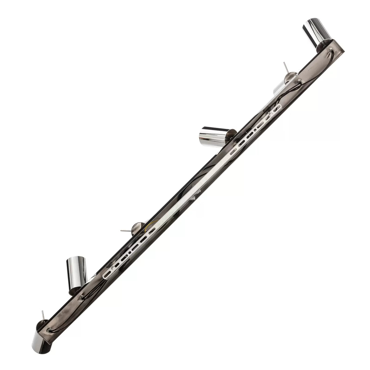 Deckenspot Round chrom sechsflammig linear Deckenleuchte Deckenlampe Lampe Spot - 5903282707313
