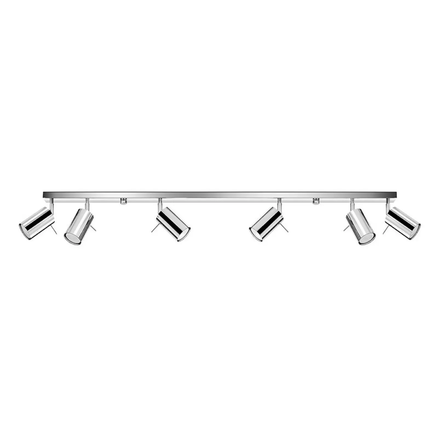 B-Ware Deckenspot Round Chrom 6 Flg Linear Deckenleuchte Deckenlampe Lampe Siehe Text - 5903282707313