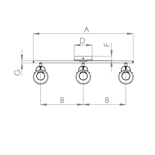 Eglo Seras Deckenspot Deckenlampe Deckenleuchte Strahler Lampe Siehe Text/Foto B-Ware - 9008606235667