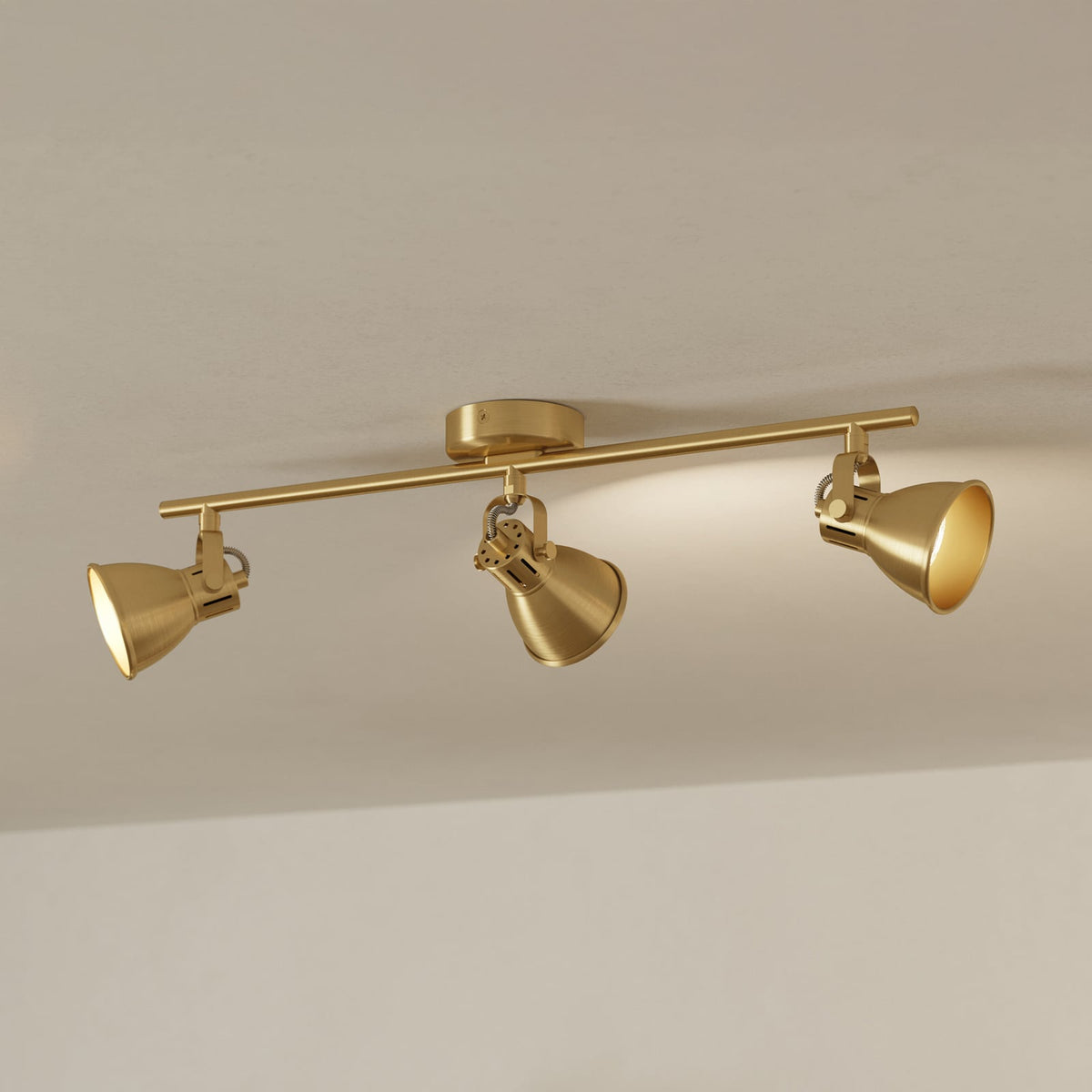 EGLO Seras Deckenspot Deckenlampe Deckenleuchte Strahler Lampe Leuchte gold G964 - 9008606235667